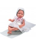 Кукла-бебе Asi Dolls - Мария, с рокля, одеяло и възглавничка, 43 cm