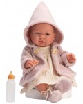 Кукла-бебе Asi Dolls - Мария, с розово палто, 43 cm