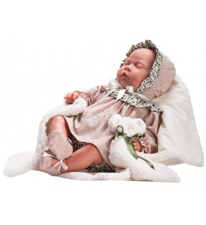 Кукла-бебе Asi Dolls - Жизела, лимитирана серия, 46 cm