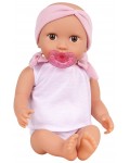 Кукла-бебе Battat Lulla Baby - С боди, биберон с брокат и лента за глава