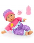 Кукла-бебе Bayer My First Baby - С меко тяло и леопардова шапка, 28 cm