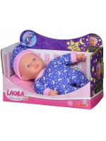 Кукла-бебе Simba Toys - Лаура, със светещи в тъмното дрехи