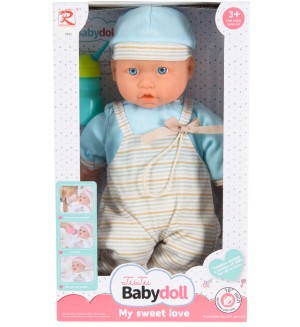 Кукла-бебе Tutu Love - С меко тяло, момче, 41 cm