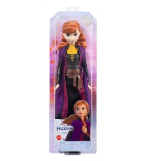 Кукла Disney Princess - Анна с черна рокля,  Замръзналото кралство