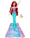 Кукла Disney Princess - Ариел с трансформираща се рокля, фигурка и аксесоари