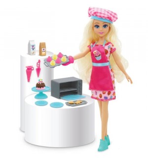 Кукла Dreameez Fashionistas - Сладкар с работилница Кукла Dreameez Fashionistas - Сладкар с работилница