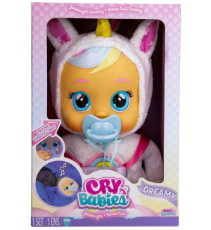Кукла IMC Toys Cry Babies Goodnight - Dreamy, със светлина и звук