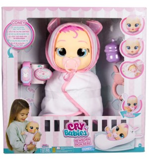Кукла IMC Toys Cry Babies - Новородено бебе Coney 
