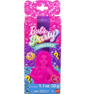 Кукла изненада Barbie - Party Unboxed, асортимент