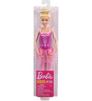Кукла Mattel Barbie - Балерина, с руса коса и розова рокля