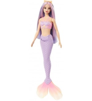Кукла Mattel Barbie - Русалка с лилава коса