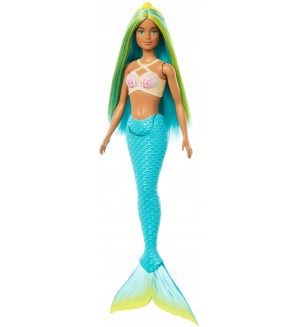 Кукла Mattel Barbie - Русалка със синя коса