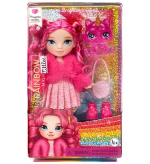 Кукла MGA Entertainment Rainbow High Littles - Магента Мънроу, 14 cm