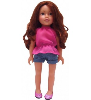 Кукла Micki Pippi - Белла, с дълга коса за прически, 46 cm