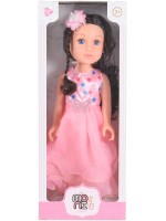 Кукла Moni Toys - Darling Doll, с розова рокля, 46 cm 