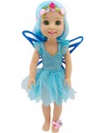 Кукла Moni Toys - Фея, синя, 38 cm
