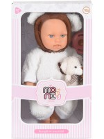 Кукла Moni Toys - Lovely Baby, с костюм на меченце и аксесоари, 30 cm