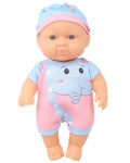 Кукла Moni Toys - С дрехи на слонче, 20 cm