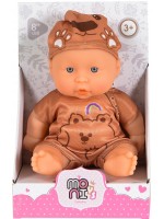 Кукла Moni Toys - С кафяви дрешки, 20 cm 