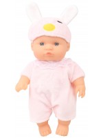 Кукла Moni Toys - С розов костюм на мишле, 20 cm