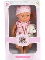 Кукла Moni Toys - С розова рокля и аксесоари, 30 cm 