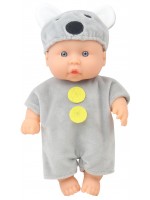 Кукла Moni Toys - Със сив костюм на мишле, 20 cm