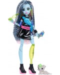 Кукла Monster High - Frankie Stein, с домашен любимец, 28 cm