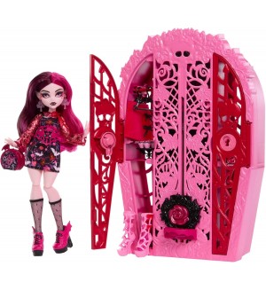 Кукла Monster High Garden Mysteries - Дракулора, с 19 изненади 