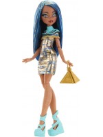 Кукла Monster High - Клео де Нил, с къса златна рокля, 27 cm