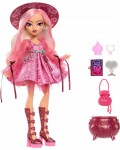 Кукла Monster High Moonspell Magic - Carina Song, с розов тоалет и магически аксесоари