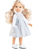 Кукла Paola Reina Las Amigas - Роза, с рокля на маргаритки, 32 cm