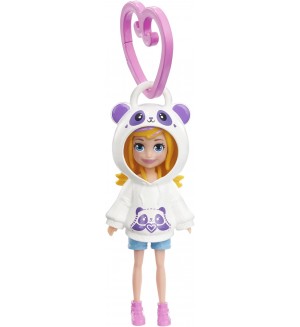 Кукла Polly Pocket Friend Clips - Панда