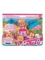 Кукла RS Toys – Софи, с 4 кученца и аксесоари