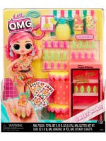 Кукла с аксесоари за маникюр MGA Entertainment L.O.L. Surprise OMG - Sweet Nails, Cha Cha Boba Pinky Pops Fruit Shop