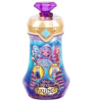 Кукла с магическо появяване Moose - Magic Mixies Pixlings, Aqua