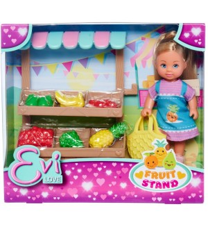 Игрален комплект Simba Toys Evi Love - Eви на пазар за плодове
