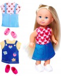 Кукла Simba Toys Evi Love - С 3 модни тоалета, 12 cm