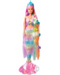 Кукла Simba Toys Steffi Love - Русалка, с дълга коса и дъгова опашка, 29 cm