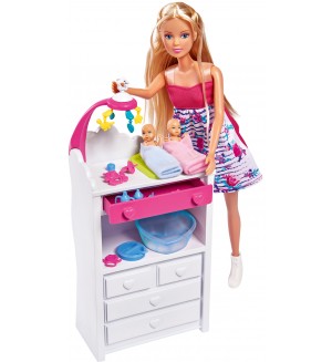 Кукла Simba Toys Steffi Love - Стефи, бременна с близнаци, 29 cm