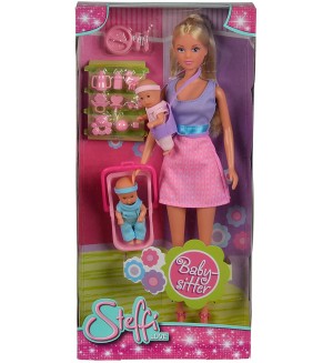 Кукла Simba Toys Steffi Love - Стефи детегледачка, асортимент