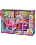 Кукла Стефи Simba Toys - Steffi Love, с три бебета