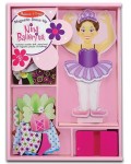 Кукла за обличане Melissa & Doug - Балерината Нина, с магнитни дрехи