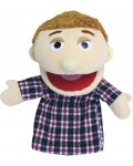 Кукла за ръка Smart Baby - Мъж, 30 cm