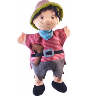 Кукла за театър Haba - Разбойник, 35 cm