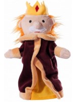 Кукла за театър Heunec - Цар, 27 cm