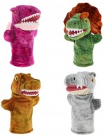 Кукла за театър Keel Toys Keeleco - Динозавър, 27 cm, асортимент