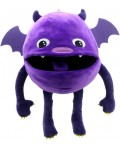Кукла за театър The Puppet Company - Baby Monster, 35 cm, лилава