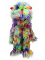 Кукла за театър The Puppet Company - Многоцветно чудовище, със звук, 56 cm
