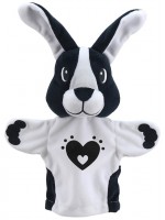 Кукла за театър The Puppet Company - Моята първа кукла в черно и бяло, зайче Кукла за театър The Puppet Company - Моята първа кукла в черно и бяло, зайче