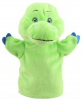 Кукла за театър The Puppet Company - Тиранозавър, 25 cm, зелен